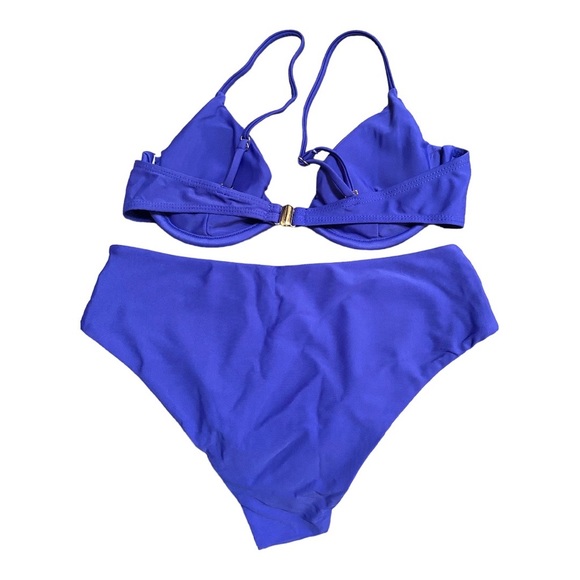 Royal Blue Bikini Set M - Picture 2 of 3